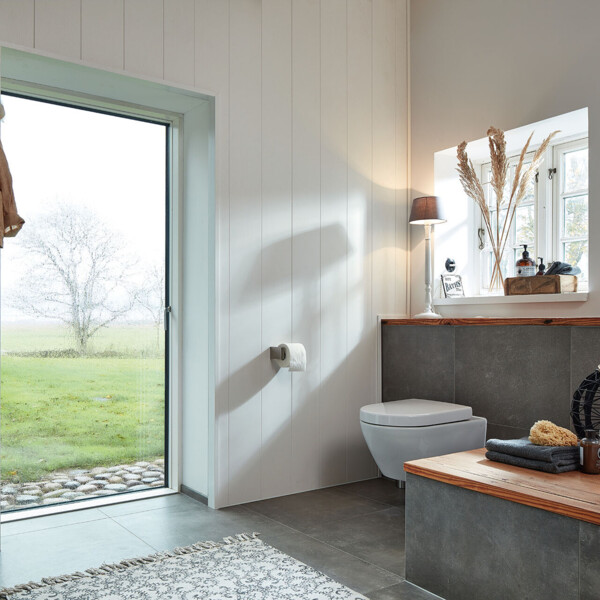 Dekorpaneele im Badezimmer