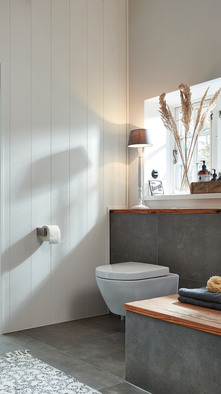 MEISTER Feuchtraumpaneele im Bad Feuchtraumpaneele MeisterPaneele. bocado im Badezimmer