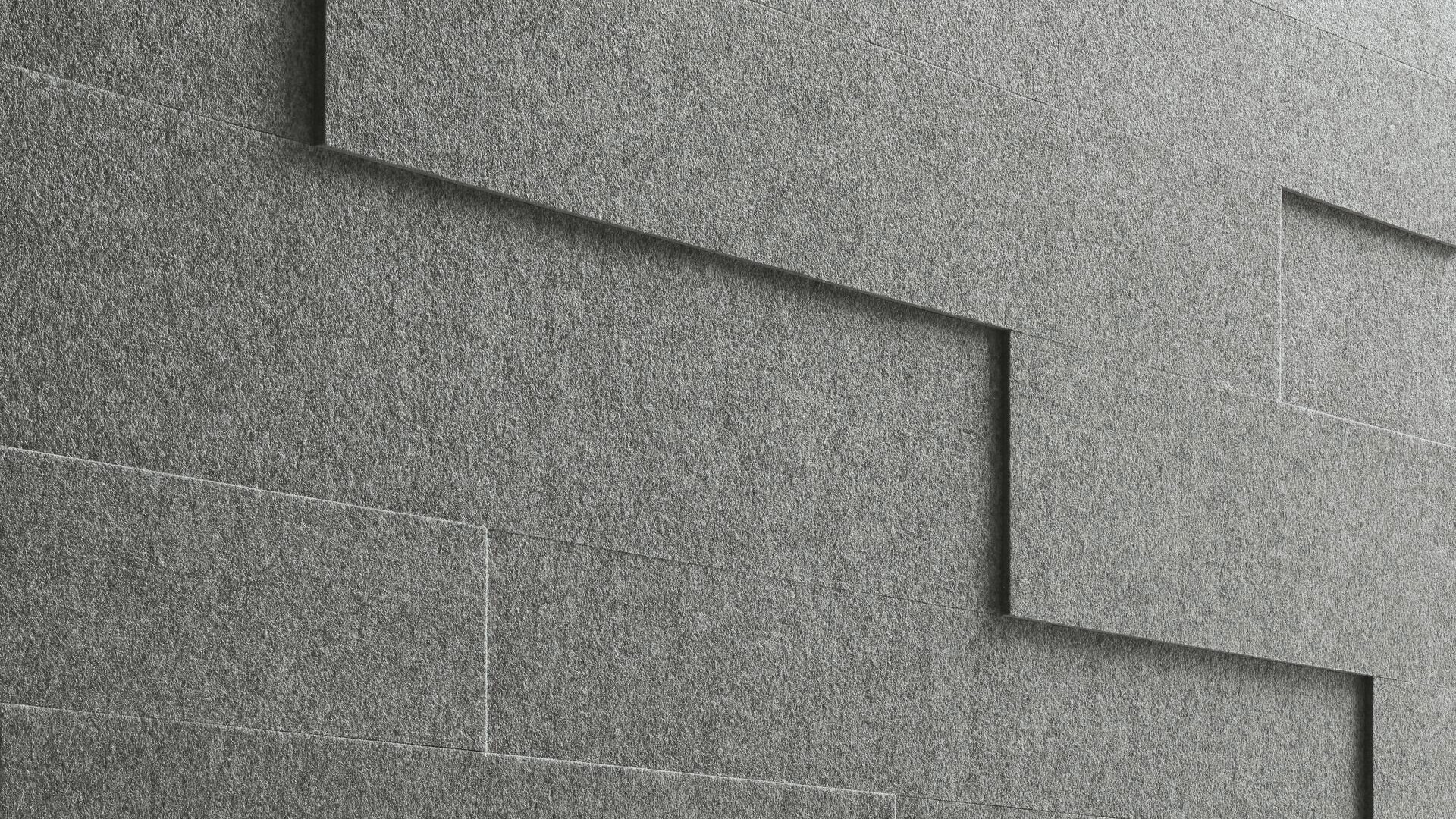 MeisterPaneele. style mit Filz-Oberfläche können abgesaugt werden