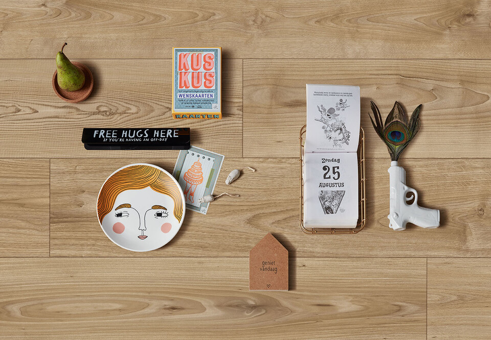 Laminat LD 150 im Dekor Multiwood 6849 MEISTER Laminat in einem Dekor aus verschiedenen Hölzern