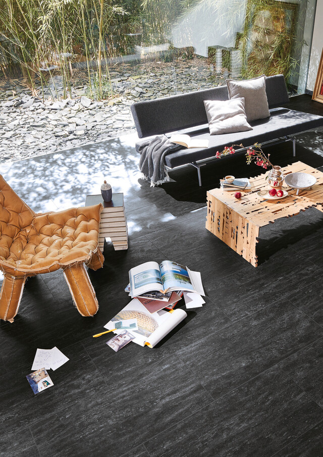 Designboden MeisterDesign. life® DB 800 Black Lava 7323