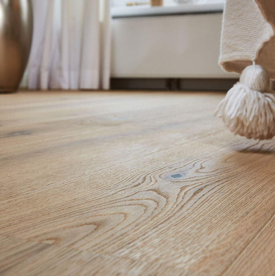 Geölter Parkettboden hat ein ganz natürliches Oberflächenfinish Naturgeölter Parkettboden von MEISTER