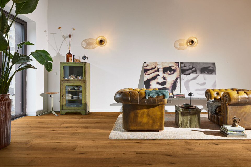 Parkett Landhausdielen PD 400 mit authentischer Sortierung Holzboden mit authentic Sortierung
