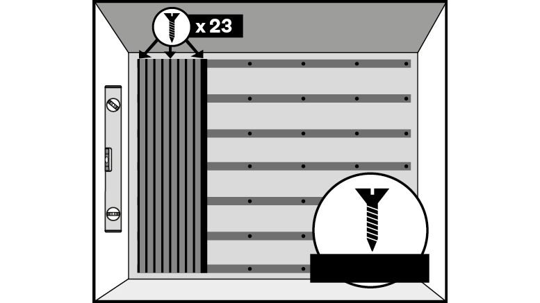 Verschrauben Acoustic Sense WOOD 1 Verschrauben Acoustic Sense WOOD 1