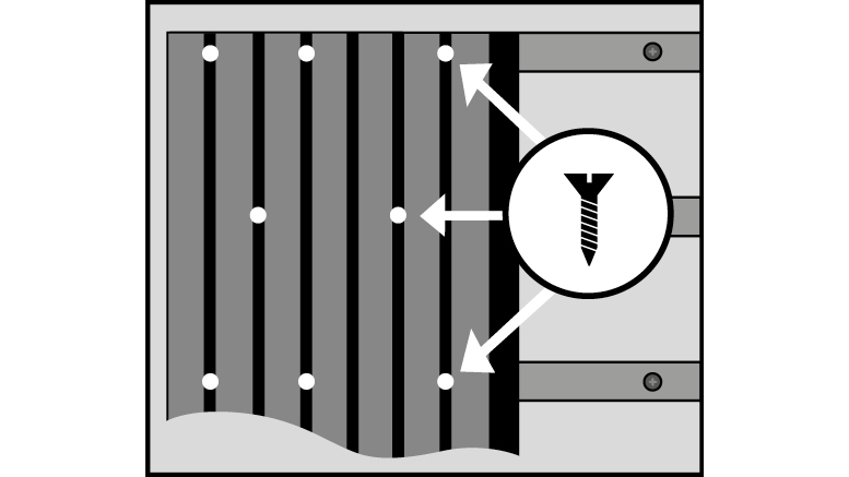 Verschrauben Acoustic Sense WOOD 2 Verschrauben Acoustic Sense WOOD 2