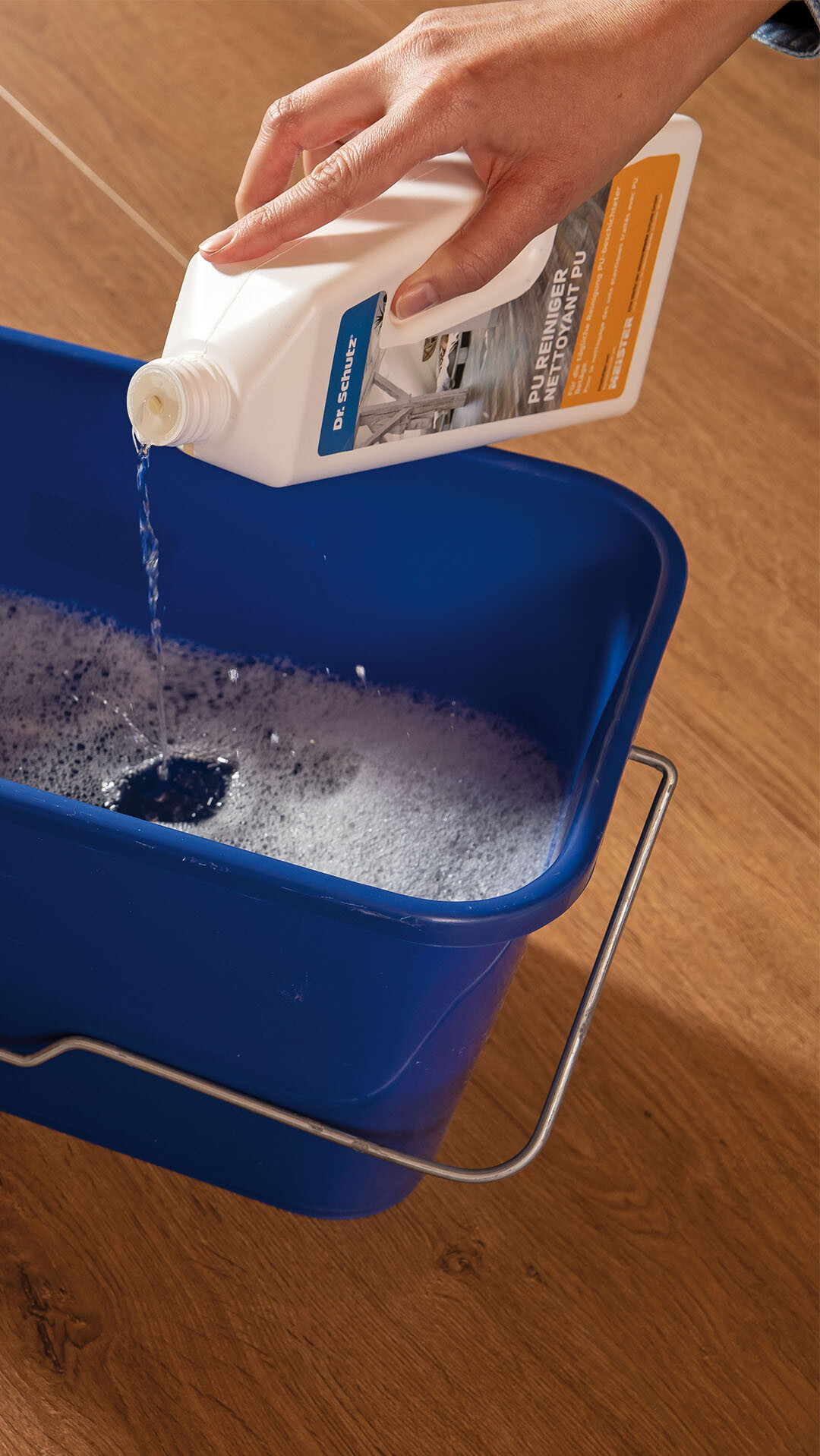 Pflege von Designböden und Vinyl