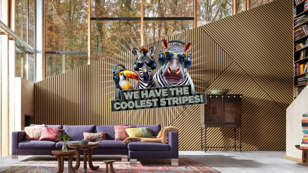 New trend product: Acoustic panels on walls and ceilings