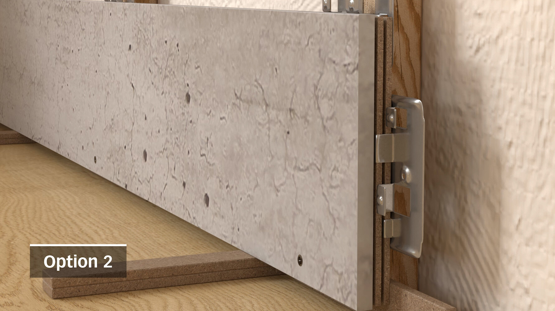 Systempaneele auf Holzlattung verlegen Systempaneele auf Holzlattung verlegen